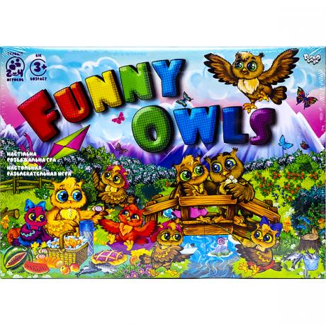 Настольная развлекательная игра "Funny Owls" DTG98 Настольная развлекательная игра "Funny Owls" DTG98