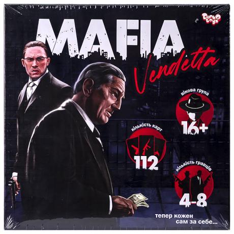 Розважальна гра MAFIA Vendetta укр MAF-01-01U ДТ-БИ-07-71 Розважальна гра MAFIA Vendetta укр MAF-01-01U ДТ-БИ-07-71