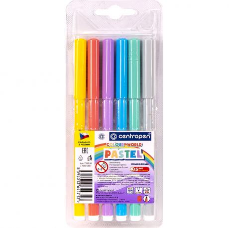 Фломастер 6 цветов CENTROPEN пастель 7550/06 Фломастер 6 цветов CENTROPEN пастель 7550/06
