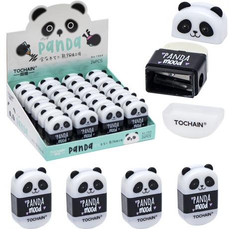 Ластик кольоровий 1964 2в1 з точилкою Ластик кольоровий 1964 2в1 з точилкою