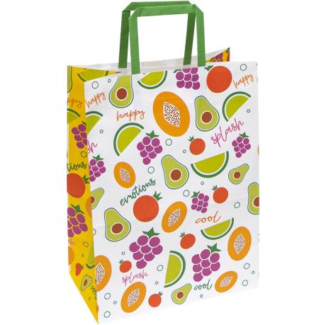 Пакет паперовий КРАФТ білий 25х15х34, 5см KGB 253415-39 Пакет паперовий КРАФТ білий 25х15х34, 5см KGB 253415-39