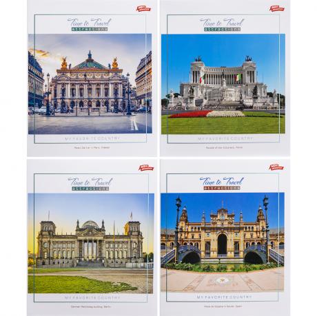 Зошит кольоровий 60 листів, клітина 3418 N Зошит кольоровий 60 листів, клітина 3418 N