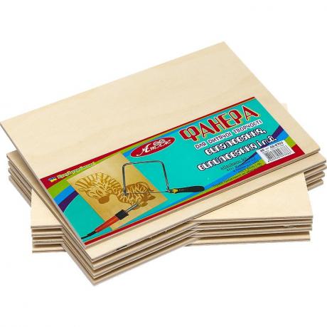 Фанера А5 3мм для випилювання і випалювання AS-0709 Фанера А5 3мм для випилювання і випалювання AS-0709