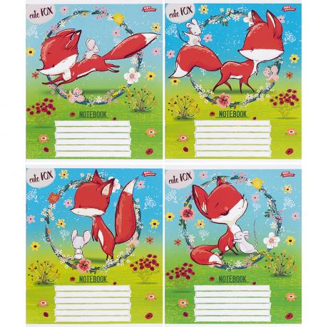 Зошит кольоровий 12 листів, клітина 3166 D Зошит кольоровий 12 листів, клітина 3166 D