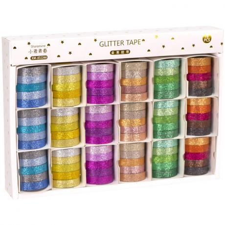 Скотч декоративний паперовий 5шт XM-JD2266 1см*2м Скотч декоративний паперовий 5шт XM-JD2266 1см*2м