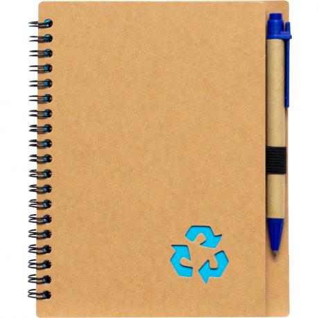 Блокнот В6 на спіралі 64ар. з ручкою JX004/006 Блокнот В6 на спіралі 64ар. з ручкою JX004/006