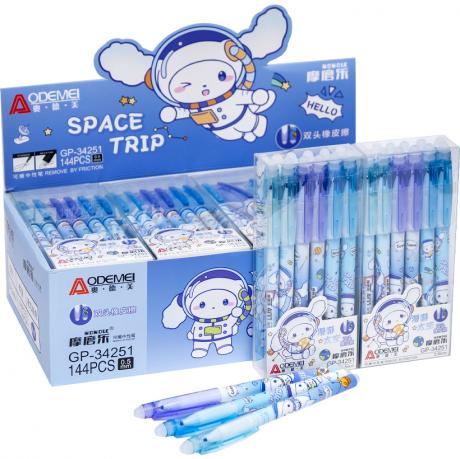 Ручка пише-стирає 34251 синя Ручка пише-стирає 34251 синя