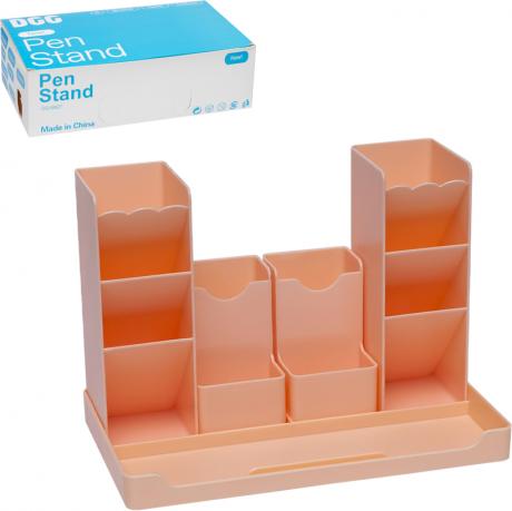 Органайзер настільний Рожевий17х14х24,5см DG-6927 Органайзер настільний Рожевий17х14х24,5см DG-6927