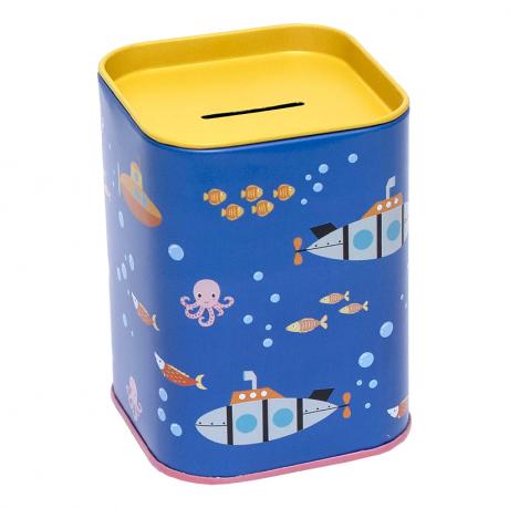 Скарбничка для грошей 9937 металева 10,5*7,5*7,5см Скарбничка для грошей 9937 металева 10,5*7,5*7,5см