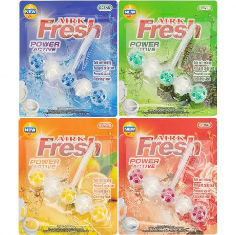 Гігієнічний блок для унітаза підвісний кульковий (5×10 г) 252-59 Гігієнічний блок для унітаза підвісний кульковий (5×10 г) 252-59