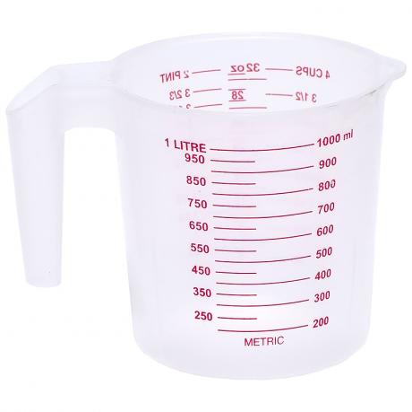 Склянка мірна пластикова 1000мл Склянка мірна пластикова 1000мл