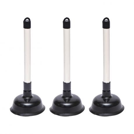 Вантуз із пластиковою ручкою D11см L25см 0805 Вантуз із пластиковою ручкою D11см L25см 0805