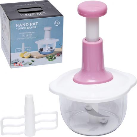 Ручний подрібнювач овочів,міксер з контейнером 1,5л 261-2 Ручний подрібнювач овочів,міксер з контейнером 1,5л 261-2