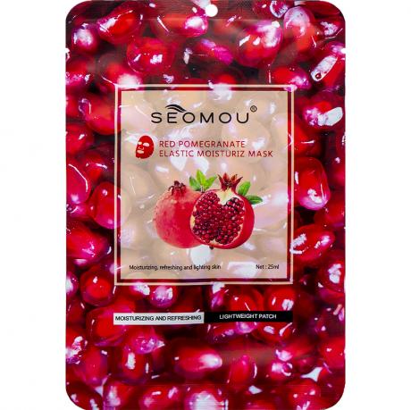 Маска тканинна зволожуюча 25мл для обличчя Гранат 720940/7381 Маска тканинна зволожуюча 25мл для обличчя Гранат 720940/7381