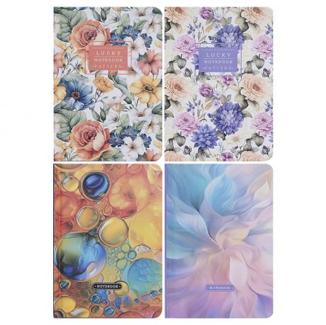 Блокнот А6 Мандарин 64л. клітинка 60г/м2, тверда обкл. 9510/-11/-12/-13 Блокнот А6 Мандарин 64л. клітинка 60г/м2, тверда обкл. 9510/-11/-12/-13