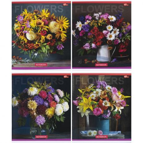 Зошит кольоровий 12 листів, клітина 3415D Зошит кольоровий 12 листів, клітина 3415D