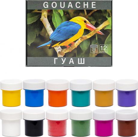 Фарби гуашеві Art Berry, 12 кольор. по 20 мл, EK 41746 Фарби гуашеві Art Berry, 12 кольор. по 20 мл, EK 41746