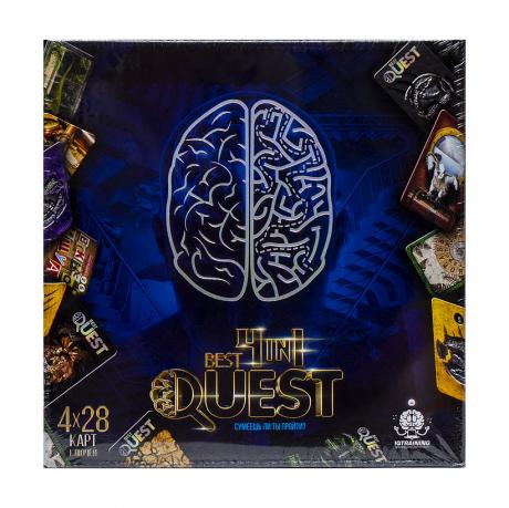 Карткова квест-гра BEST QUEST 4in1 рос. ДТ-МН-14-10 Карткова квест-гра BEST QUEST 4in1 рос. ДТ-МН-14-10