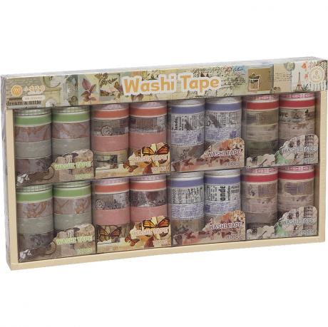 Набір декоративний Скотч паперовий 10ш по 2м XM-JD2645F Набір декоративний Скотч паперовий 10ш по 2м XM-JD2645F