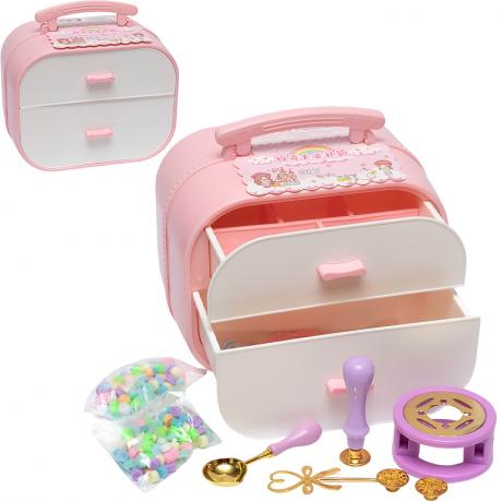 Набір для сургучного друку у пластиковому органайзері XM-HQ2697 Набір для сургучного друку у пластиковому органайзері XM-HQ2697