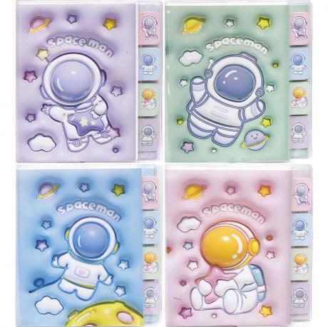 Блокнот А6 із роздільниками 12,5*11,5см 80ар м'як. обкл. 1600-3 комбінований Блокнот А6 із роздільниками 12,5*11,5см 80ар м'як. обкл. 1600-3 комбінований