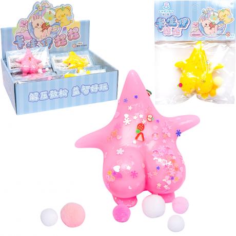 Іграшка - антистрес Сквіш Морська зірка JY2022-320G№2 Іграшка - антистрес Сквіш Морська зірка JY2022-320G№2