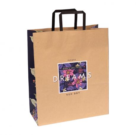 Пакет паперовий КРАФТ білий 32х15х38см KGB 323815-23 Пакет паперовий КРАФТ білий 32х15х38см KGB 323815-23