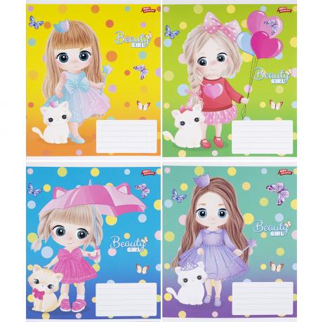 Зошит кольоровий 12 аркушів, лінія 3675 Зошит кольоровий 12 аркушів, лінія 3675