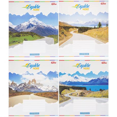 Зошит кольоровий 12 листів, клітина 3703 Зошит кольоровий 12 листів, клітина 3703