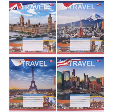 Зошит кольоровий 48 аркушів, клітинка 3738 Зошит кольоровий 48 аркушів, клітинка 3738