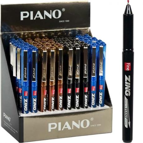 АКЦІЯ! Ручка масляна Zing PIANO PT-225 синя АКЦІЯ! Ручка масляна Zing PIANO PT-225 синя
