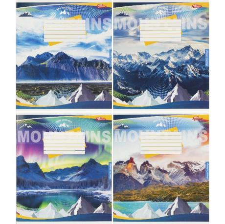 Зошит кольоровий 48 аркушів, клітинка 3814 Зошит кольоровий 48 аркушів, клітинка 3814