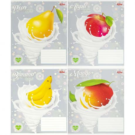 Зошит кольоровий 18 аркушів, клітинка 3795 Зошит кольоровий 18 аркушів, клітинка 3795