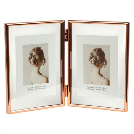 Фоторамка на 2 фото 13×18 см Rose Gold 5R 12001F7R Фоторамка на 2 фото 13×18 см Rose Gold 5R 12001F7R