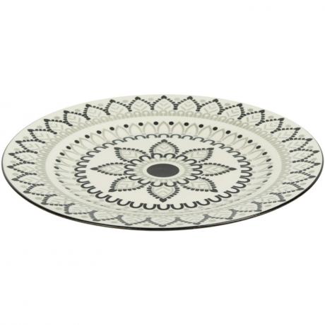 Тарілка обідня D27см керамічна з візерунком 6895-64 Тарілка обідня D27см керамічна з візерунком 6895-64