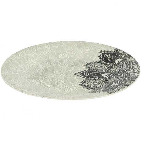 Тарілка обідня D27см керамічна з візерунком 6895-84 Тарілка обідня D27см керамічна з візерунком 6895-84