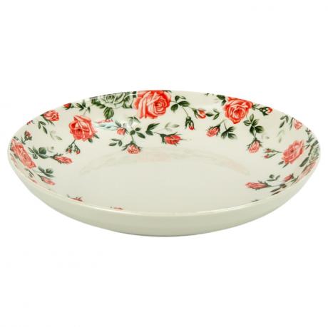 Тарілка керамічна з візерунком D20,5*5,5см 500мл 6895-96 Тарілка керамічна з візерунком D20,5*5,5см 500мл 6895-96