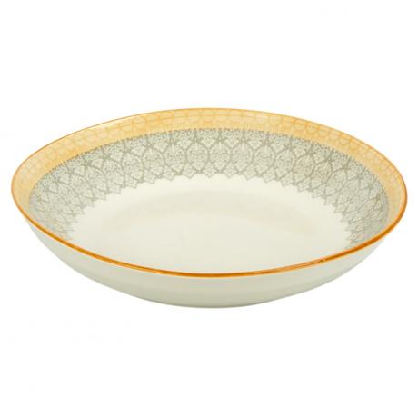 Тарілка керамічна з візерунком D18*5см 300мл 6895-18 Тарілка керамічна з візерунком D18*5см 300мл 6895-18