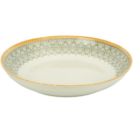 Тарілка керамічна з візерунком D23*6,5см 700мл 6895-103 Тарілка керамічна з візерунком D23*6,5см 700мл 6895-103