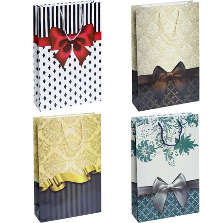 Пакет кольоровий великий МІКС вертикальний 25х39х8 см 5060 Пакет кольоровий великий МІКС вертикальний 25х39х8 см 5060