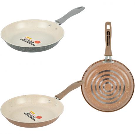Сковорода з мармуровим покриттям D24см, антипригарна Hot Chef 16749-28 Сковорода з мармуровим покриттям D24см, антипригарна Hot Chef 16749-28
