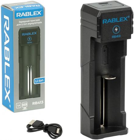 Зарядний пристрій RABLEX для Li-ion акумуляторів RB413 Зарядний пристрій RABLEX для Li-ion акумуляторів RB413