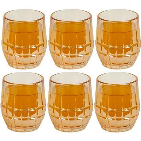 Склянка тонована скляна 320мл DSKB502-1D Золото Склянка тонована скляна 320мл DSKB502-1D Золото