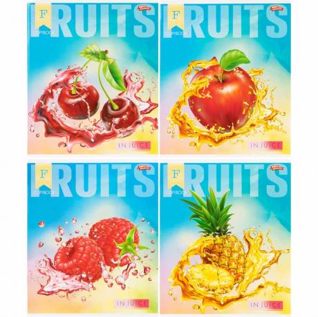 Зошит кольоровий 48 аркушів, клітинка 3883 Зошит кольоровий 48 аркушів, клітинка 3883