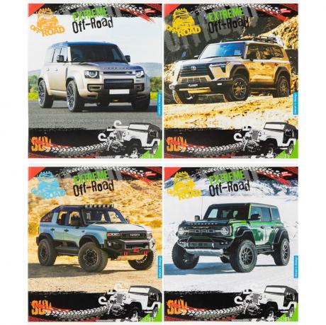 Зошит кольоровий 48 аркушів, лінія 3874 Зошит кольоровий 48 аркушів, лінія 3874