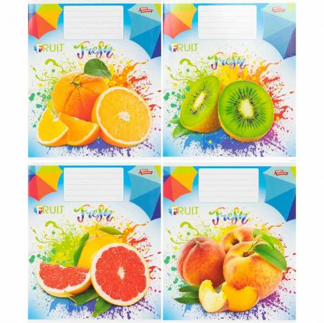 Зошит кольоровий 36 аркушів, лінія 3872 Зошит кольоровий 36 аркушів, лінія 3872