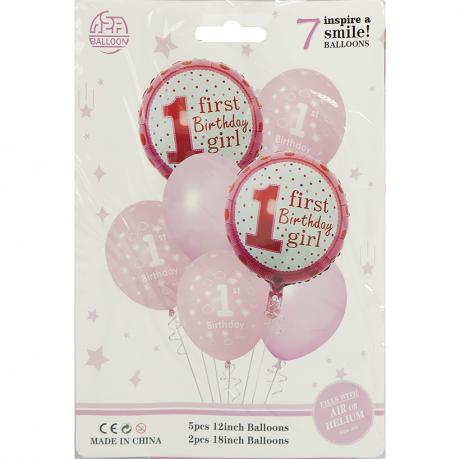 Набір повітряних куль 7шт для створення фотозони 1404-53 Набір повітряних куль 7шт для створення фотозони 1404-53