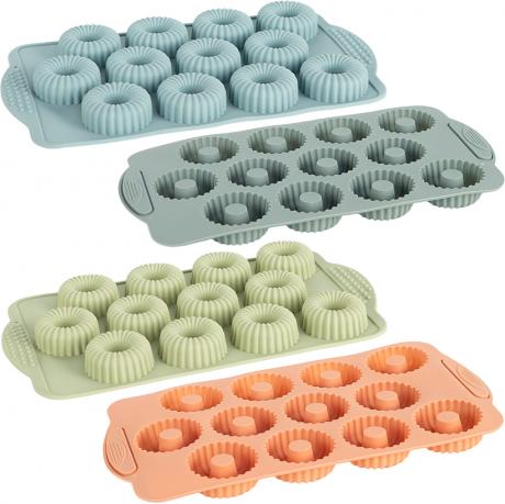 Форма силіконова 12шт на планшеті 28*16*2см FY-0824 Форма силіконова 12шт на планшеті 28*16*2см FY-0824