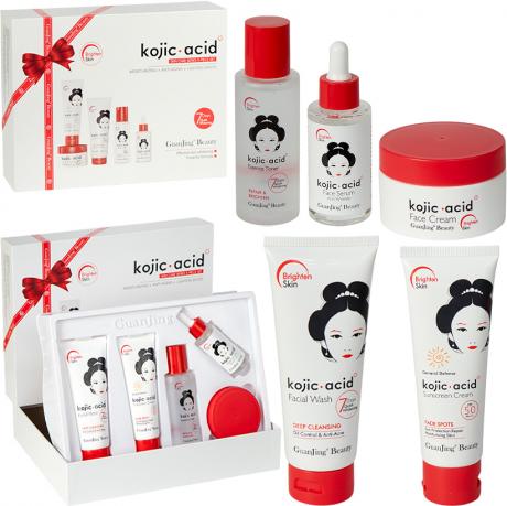 Набір засобів для догляду за шкірою (5 предметів) з койєвою кислотою GJ7169-1 Набір засобів для догляду за шкірою (5 предметів) з койєвою кислотою GJ7169-1