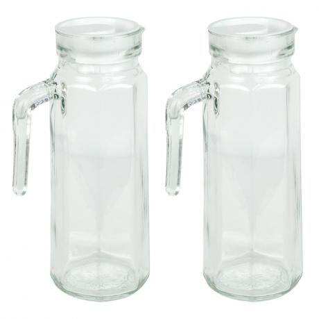 Графін JS207 скляний 1л круглий 1.1LBJH Графін JS207 скляний 1л круглий 1.1LBJH